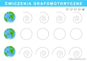 Cwiczenia grafomotoryczne 2