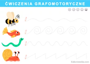 Cwiczenia grafomotoryczne 3