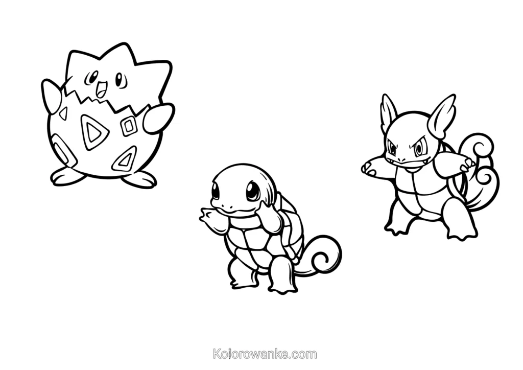 Kolorowanka Pokemon 13