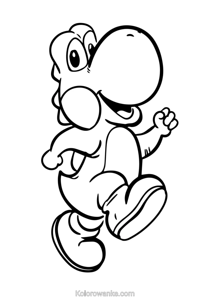 Mario Bros kolorowanka 5 1
