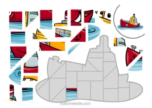 Puzzle do druku PDF 8