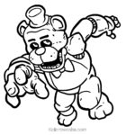 fnaf kolorowanki 3