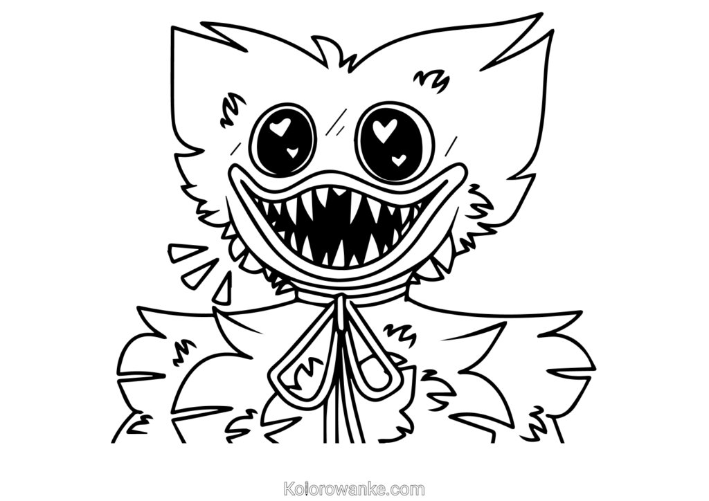 huggy wuggy kolorowanka 4 2
