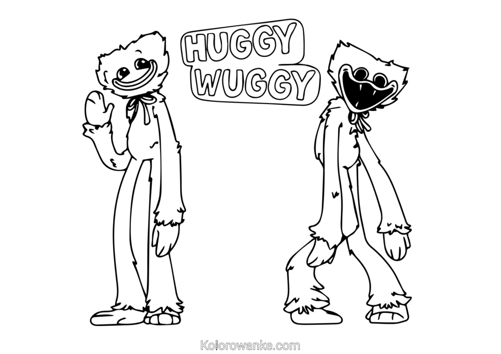 huggy wuggy kolorowanka 5 1