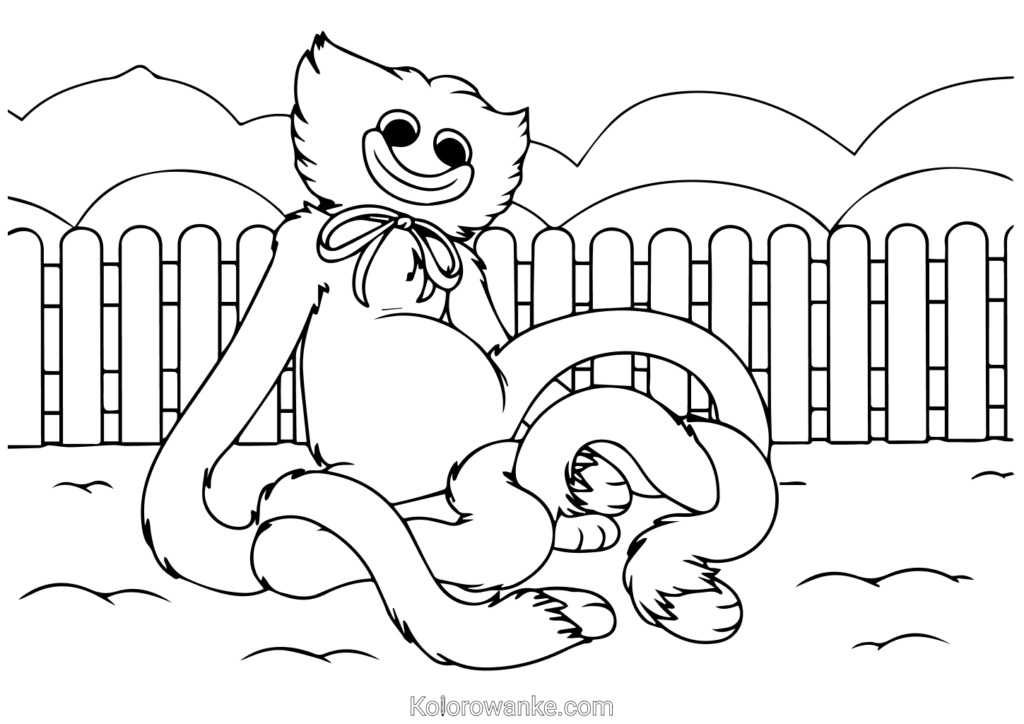 huggy wuggy kolorowanka 7 1