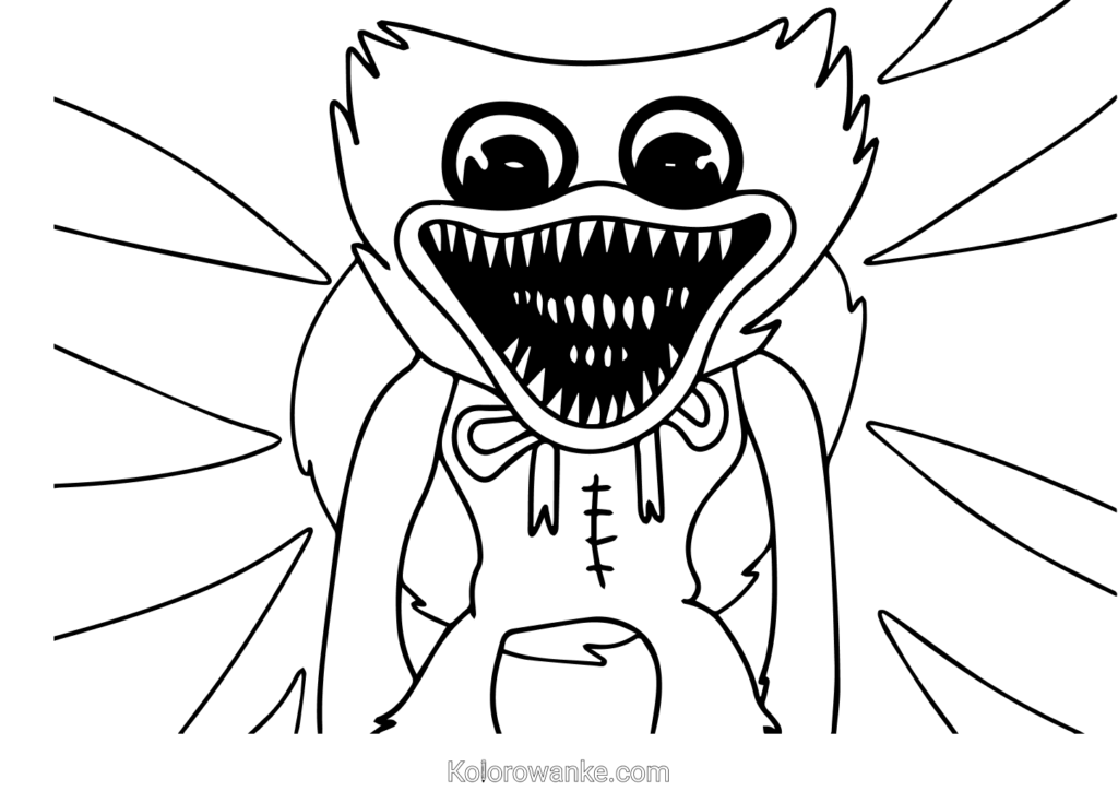 huggy wuggy kolorowanka 9 1