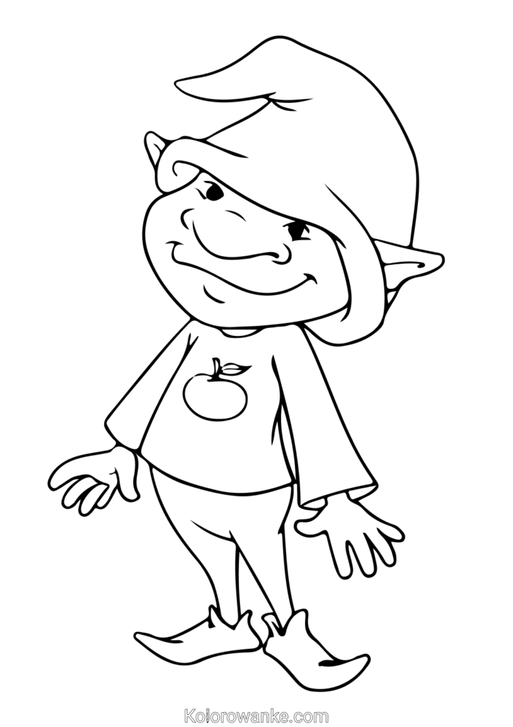 kolorowanki leprechaun 11