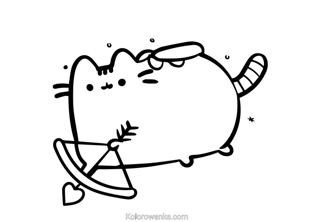 Święty Pusheen Walenty