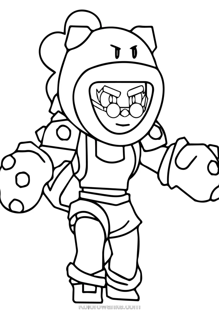 kolorowanki z Brawl Stars 1