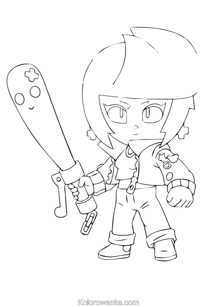 kolorowanki z Brawl Stars 12