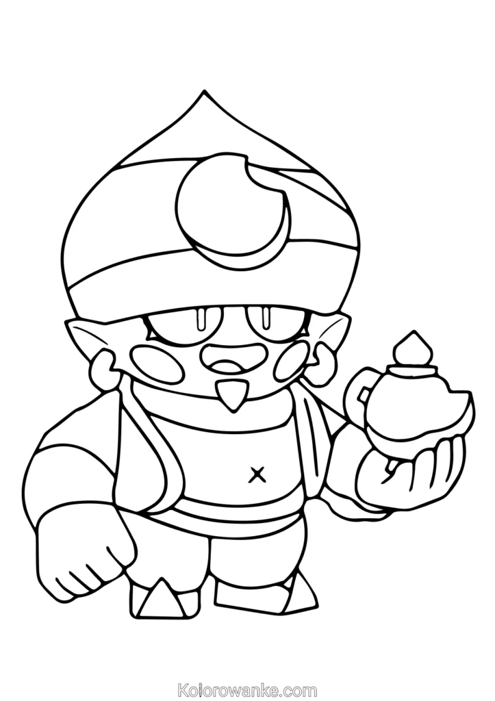 kolorowanki z Brawl Stars 16