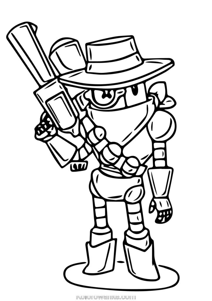 kolorowanki z Brawl Stars 20