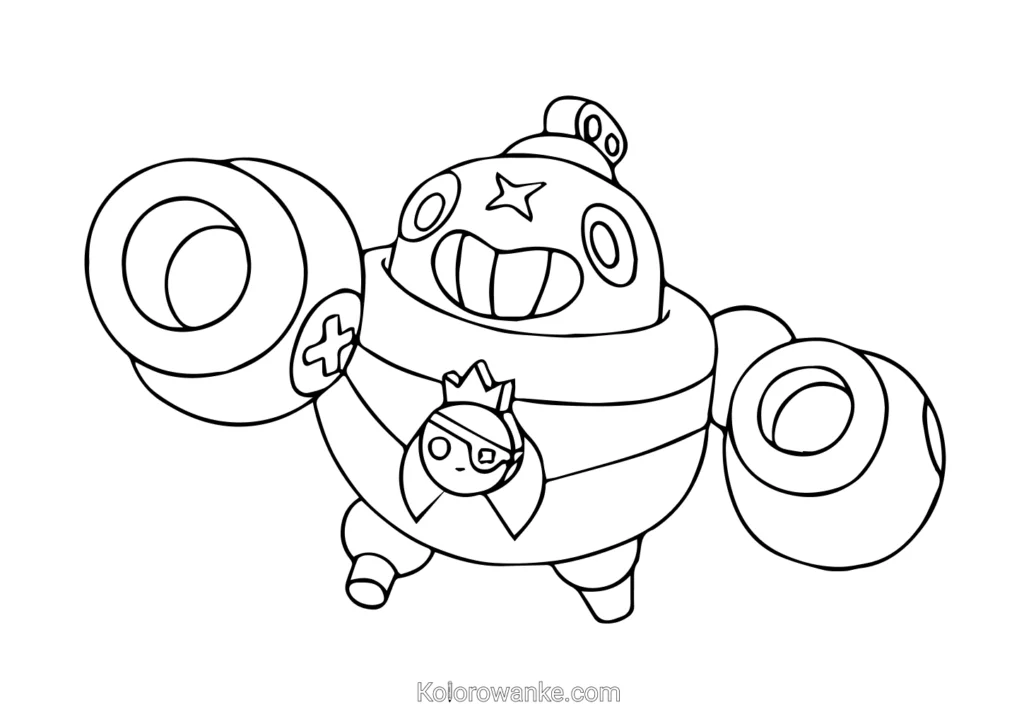 kolorowanki z Brawl Stars 25