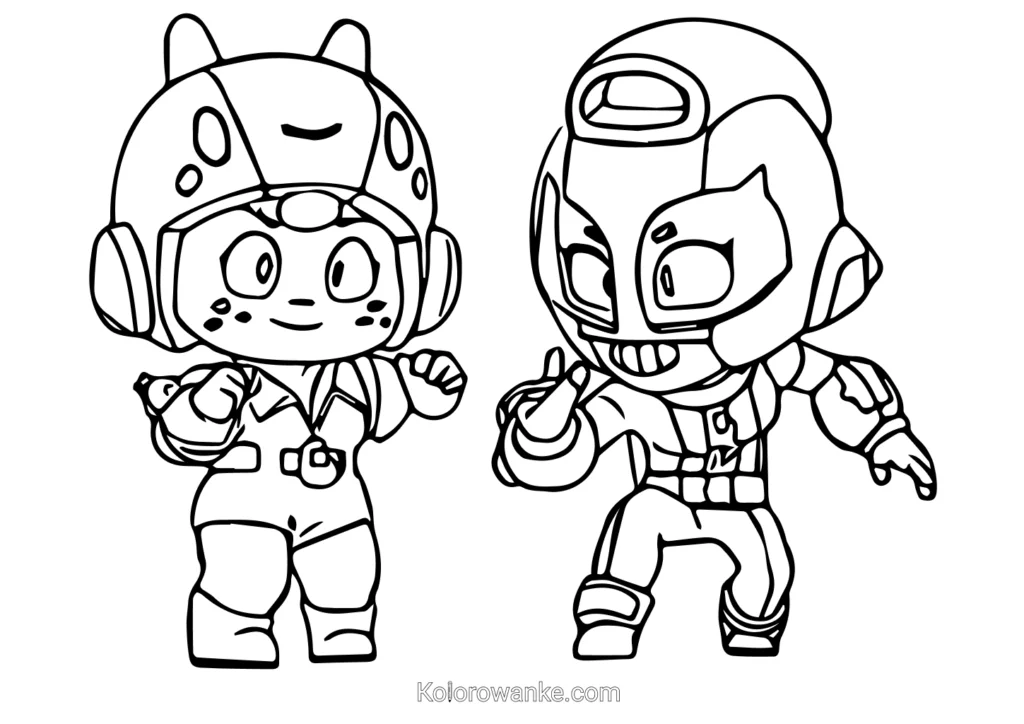 kolorowanki z Brawl Stars 28