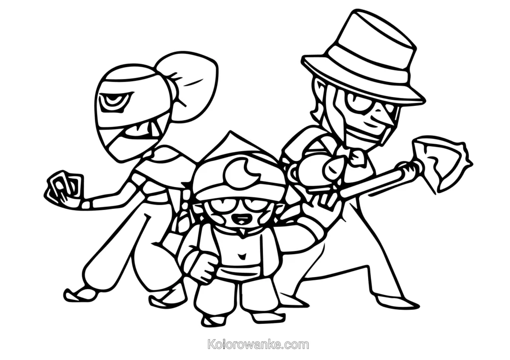 kolorowanki z Brawl Stars 30