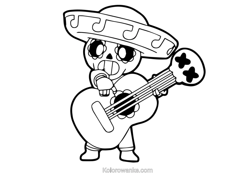 kolorowanki z Brawl Stars 34