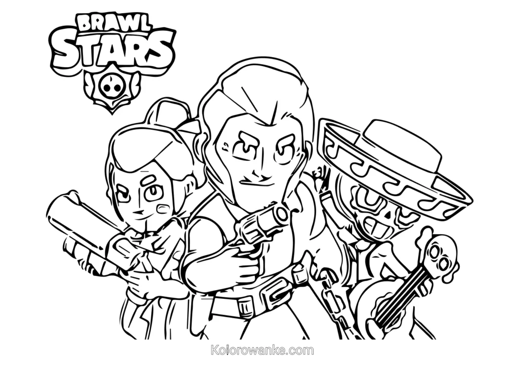 kolorowanki z Brawl Stars 38