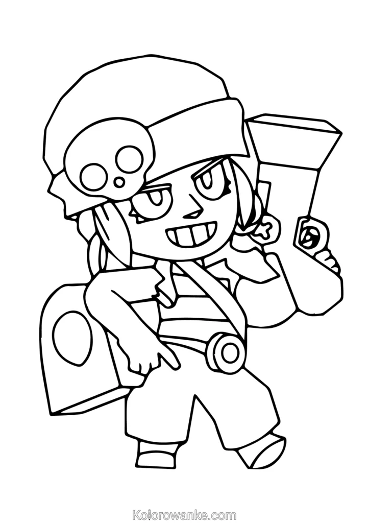 kolorowanki z Brawl Stars 5