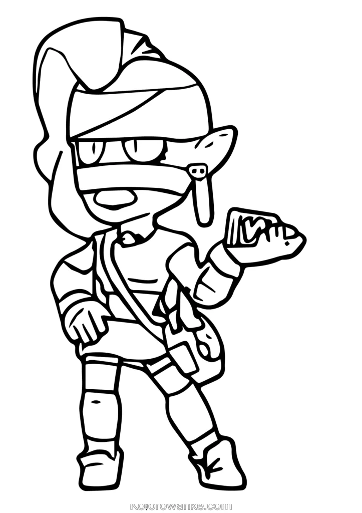 kolorowanki z Brawl Stars 6