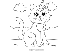 Kolorowe Przygody Kota Jednorożca: 14 Darmowych Kolorowanek do Pobrania