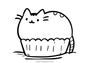 pusheen do wydruku 2