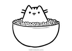 pusheen do wydruku 3