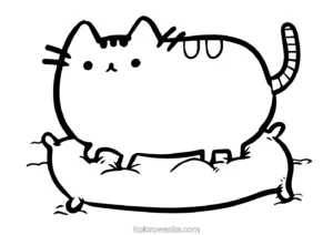 pusheen do wydruku 4