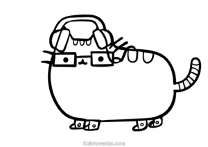 pusheen do wydruku 5