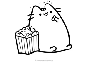 pusheen do wydruku 6