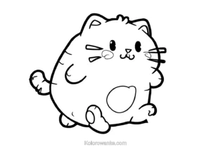 pusheen kolorowanka 1 1