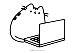 pusheen kolorowanka 13