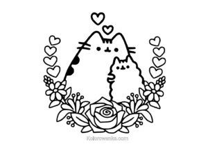 pusheen kolorowanka 14