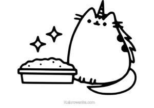 pusheen kolorowanka 16