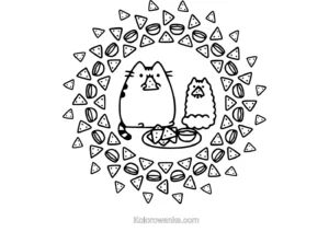 pusheen kolorowanka 19