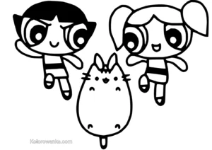 pusheen kolorowanka 23