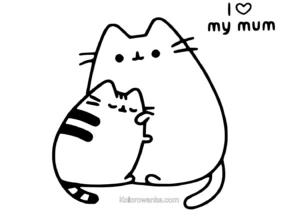 pusheen kolorowanka 27