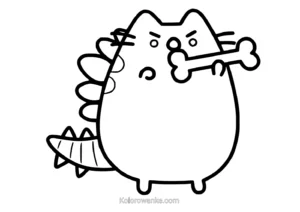 pusheen kolorowanka 28