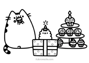 pusheen kolorowanka 29