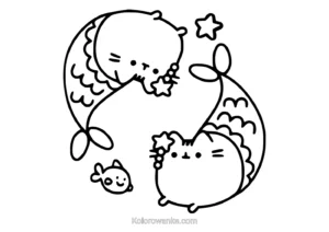 pusheen kolorowanka 31