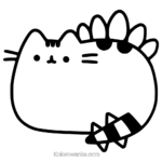 pusheen kolorowanka 33