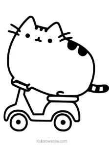pusheen kolorowanka 42