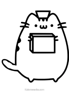 pusheen kolorowanka 43