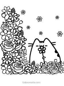 pusheen kolorowanka 44