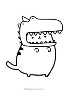 pusheen kolorowanka 47
