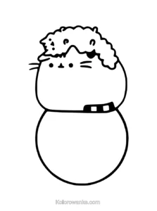 pusheen kolorowanka 50