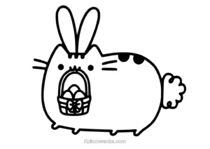 pusheen kolorowanka 7