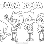 toca boca do kolorowania 10