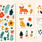 łatwe rysunki na płótnie dla dzieci 2